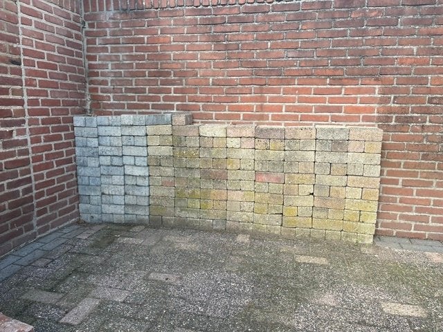 straatklinkers, Tuin en Terras, Ophalen, Gebruikt, Beton, Klinkers