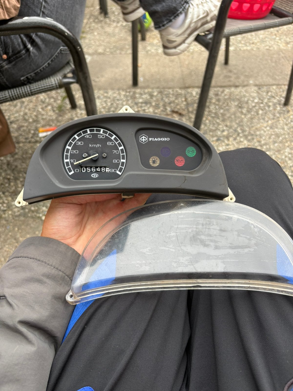 Piaggio type 1/2/3 teller, Ophalen of Verzenden, Zo goed als nieuw, Overige typen