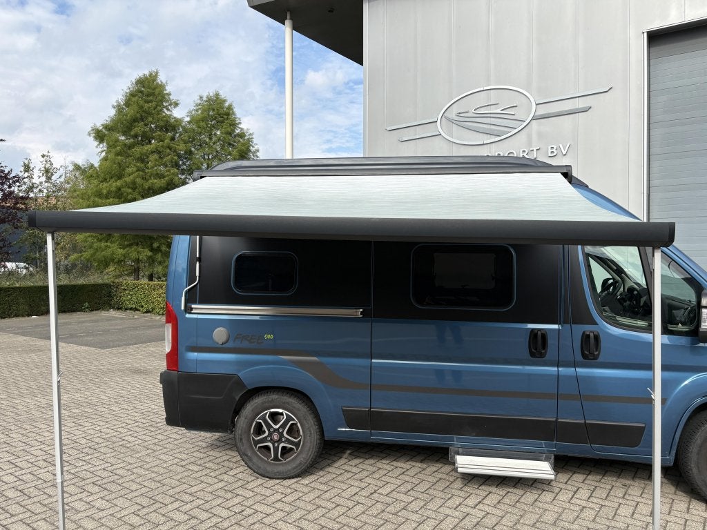 Hymer Free 540 Blue Evolution-2022-Automaat-1e eigenaar-, Automaat, Buscamper of Camperbus, Hordeur, Fiat