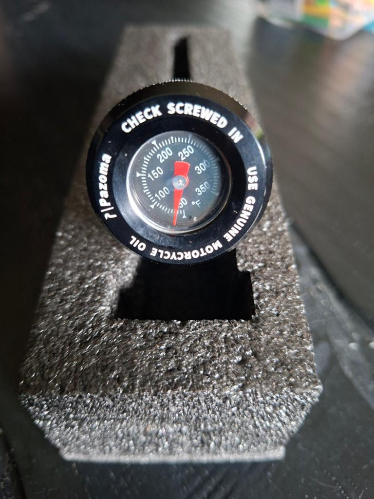 Motorfiets Oliepeilstok met Thermometer voor harley davidson, Ophalen of Verzenden, Nieuw