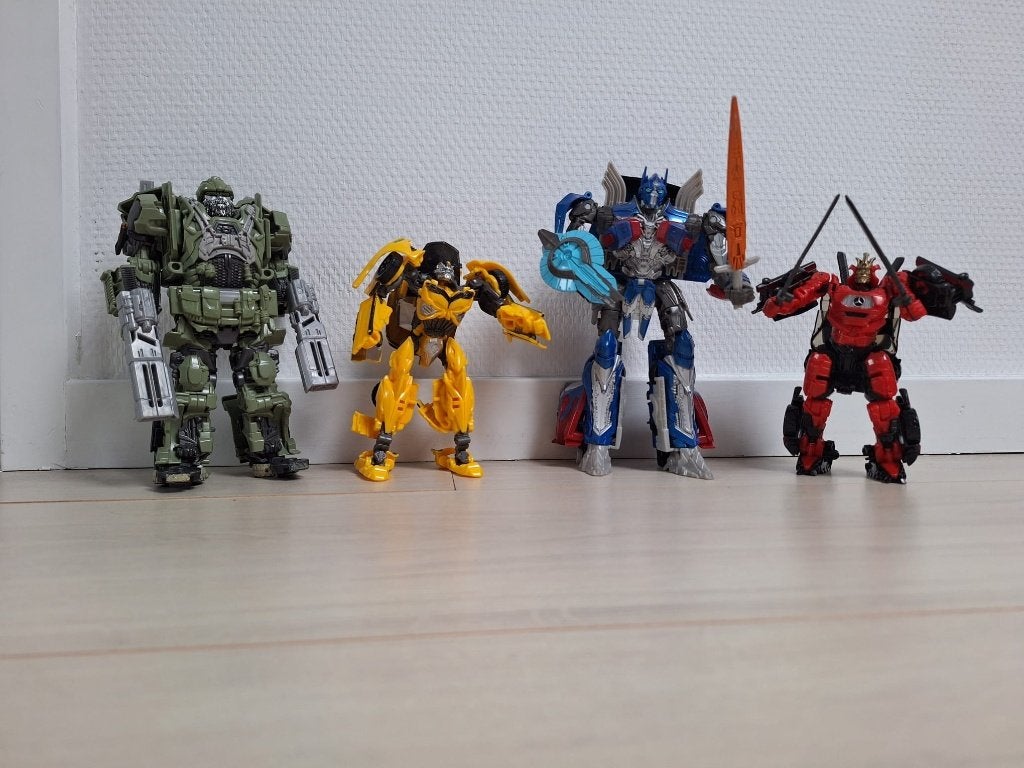 Transformers collectie The Last Knight autobots, Verzamelen, Overige generaties, Ophalen of Verzenden, Zo goed als nieuw, Autobots