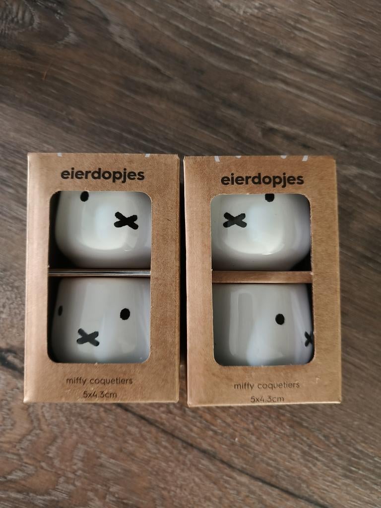 Hema Nijntje eierdopjes (nieuw), Ophalen of Verzenden