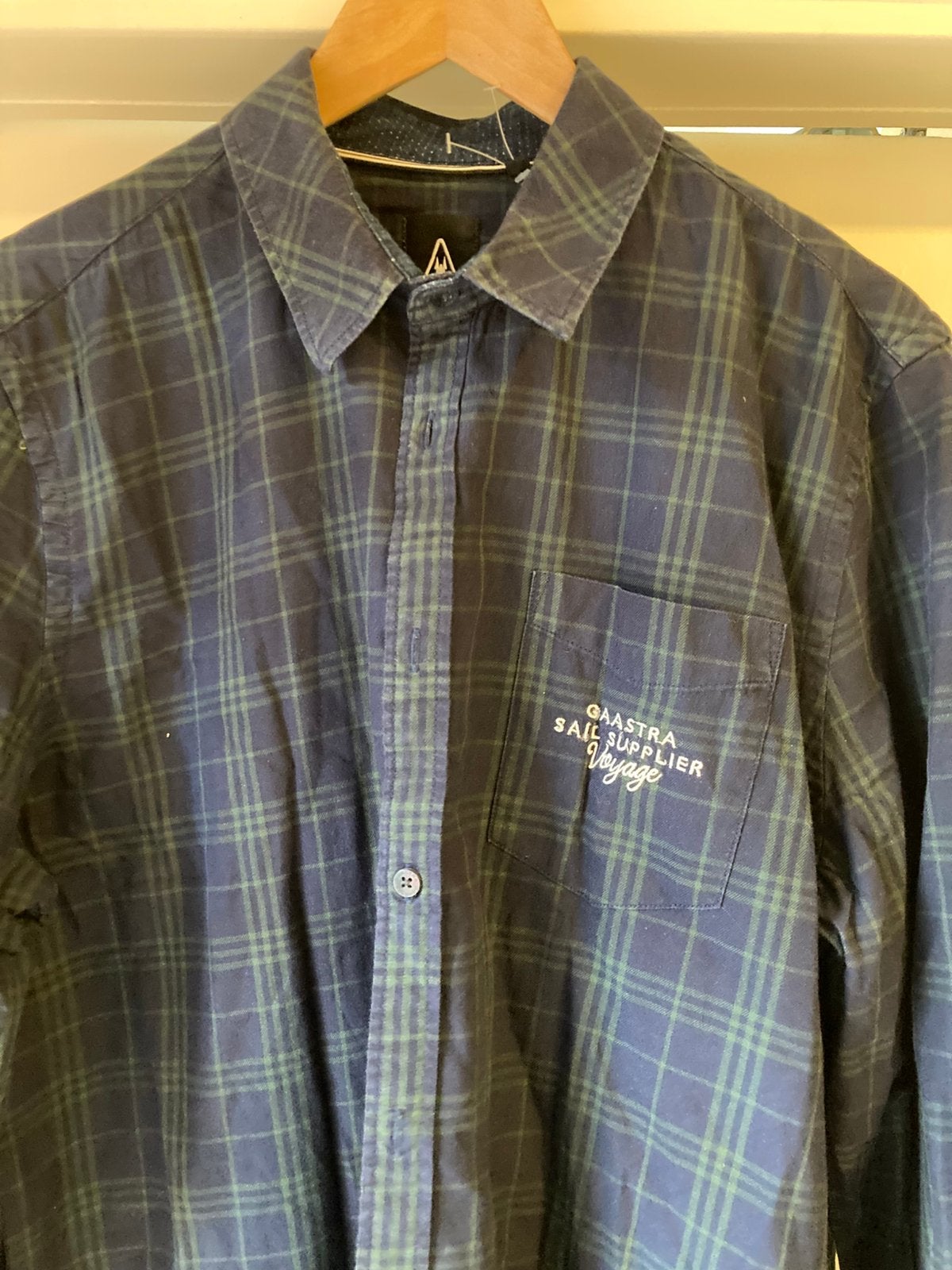 Gaastra geruit overhemd XL, Verzenden, Zo goed als nieuw, Blauw