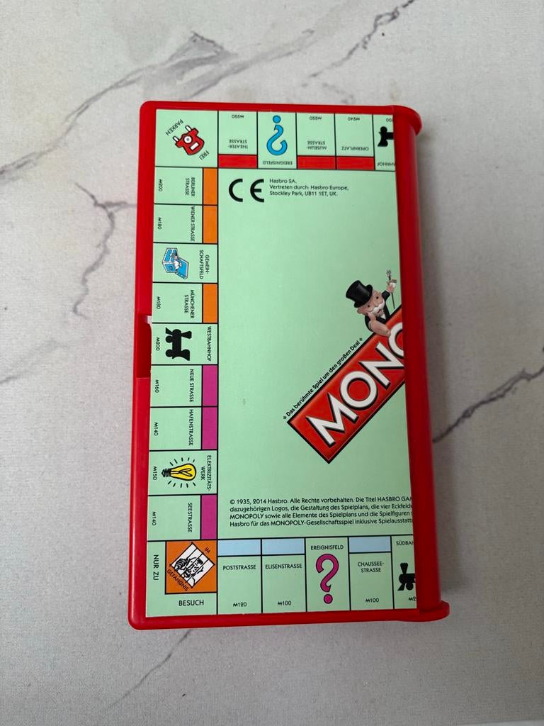 Monopoly Mini Variant Reisspel - Compact en Compleet, Hobby en Vrije tijd, Gezelschapsspellen | Bordspellen, Gebruikt, Drie of vier spelers