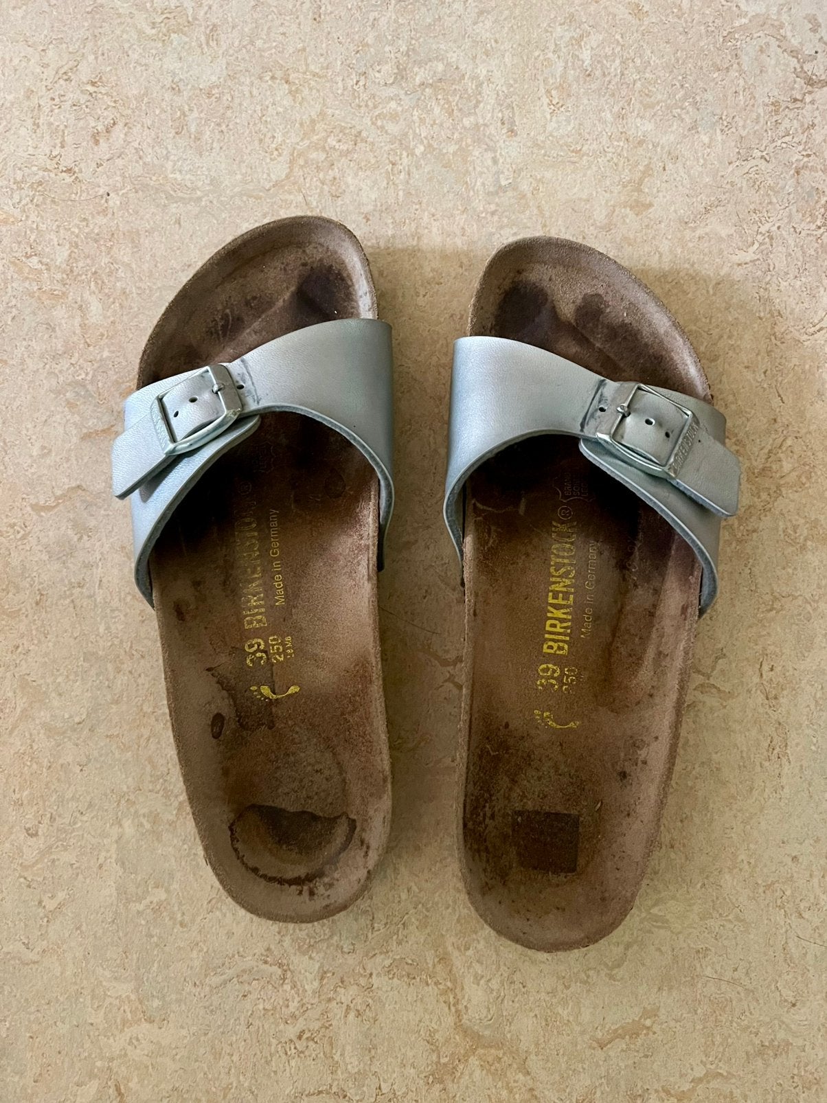 Slippers Birkenstock, Ophalen of Verzenden, Zo goed als nieuw