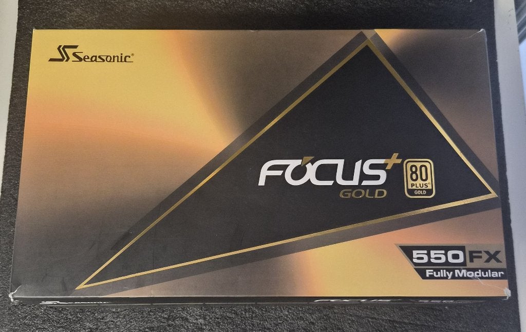 Seasonic Focus Plus 550 Gold+ 80 nieuw in doos, Seasonic, Verzenden, Seasonic, Nieuw