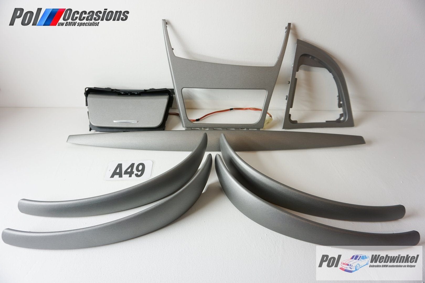 BMW Interieur Lijsten 1-Serie E87   Titan Licht, Auto-onderdelen, Interieur en Bekleding, BMW, Gebruikt, Ophalen