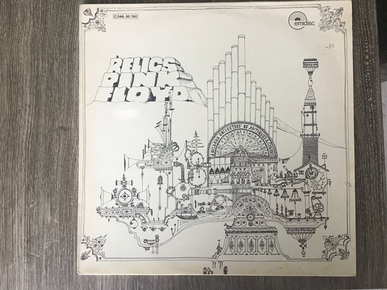 Pink Floyd - Relics LP (Emidisc) - Classic Rock Vinyl, Cd's en Dvd's, LP, Gebruikt, Ophalen of Verzenden, 12 inch