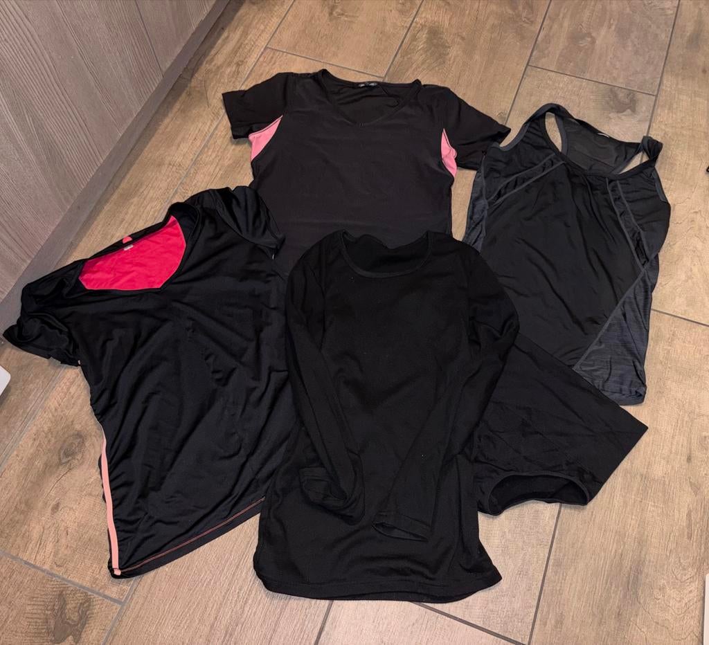 Dames sport set L/XL - Diverse sportkleding, Kleding | Dames, Zwart, Maat 42/44 (L), Ophalen of Verzenden, Fitness of Aerobics