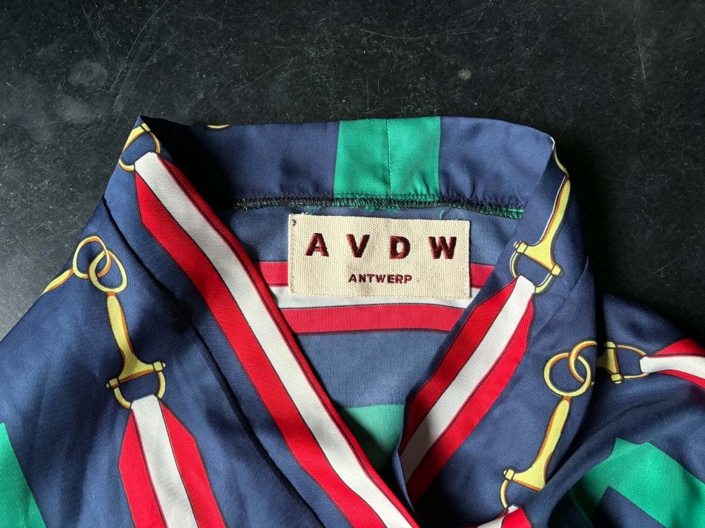 AVDW Antwerp Exclusieve Kimono / Kaftan (One Size), Maat 38/40 (M), Blauw, Ophalen of Verzenden, Zo goed als nieuw