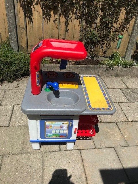 speelgoedkeukentje, Kinderen en Baby's, Speelgoed | Speelkeukens, Ophalen, Gebruikt, Kunststof, Speelkeuken