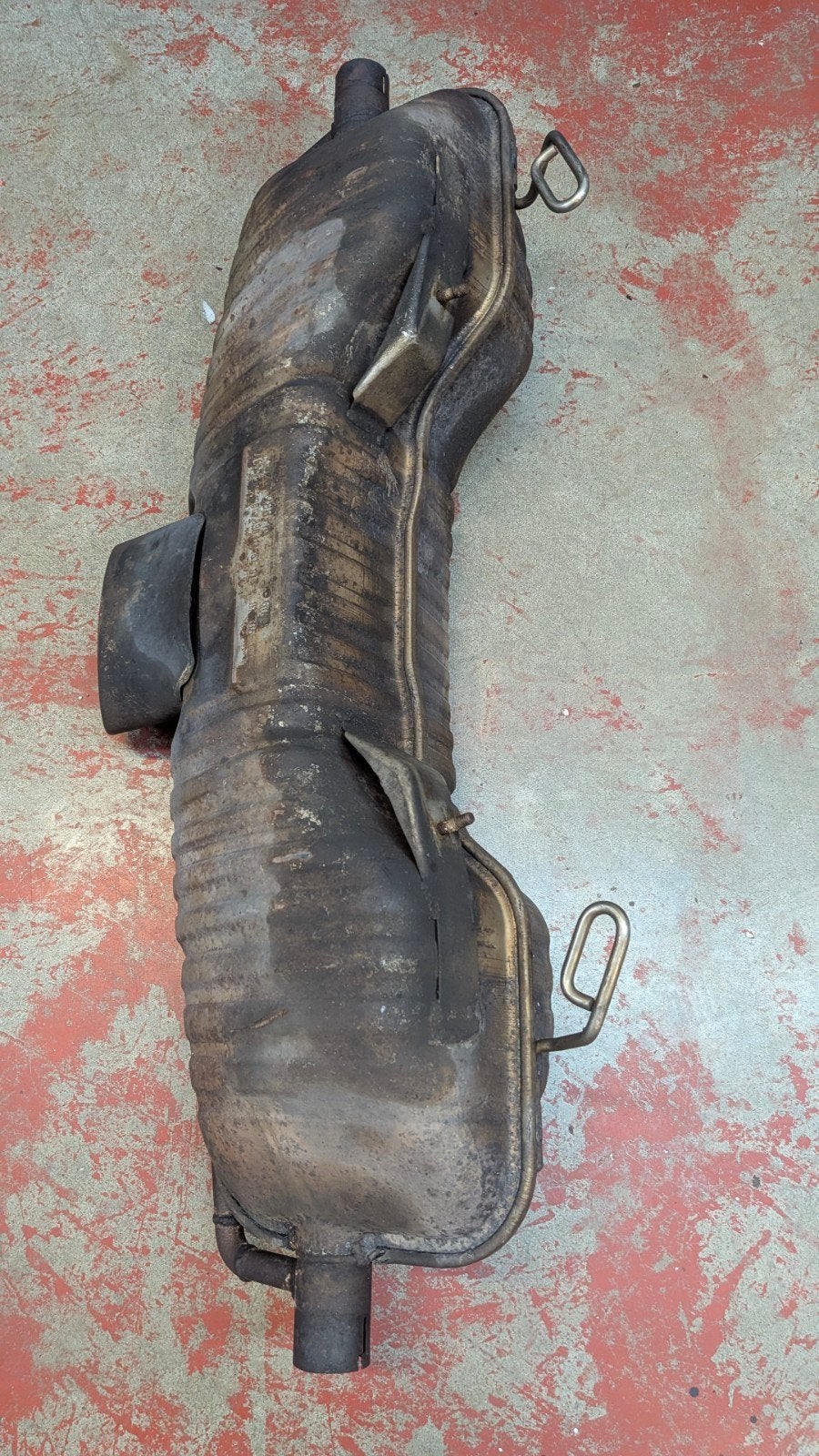 Porsche 996 111 451 01 Uitlaatdemper, Ophalen of Verzenden, Gebruikt, Porsche