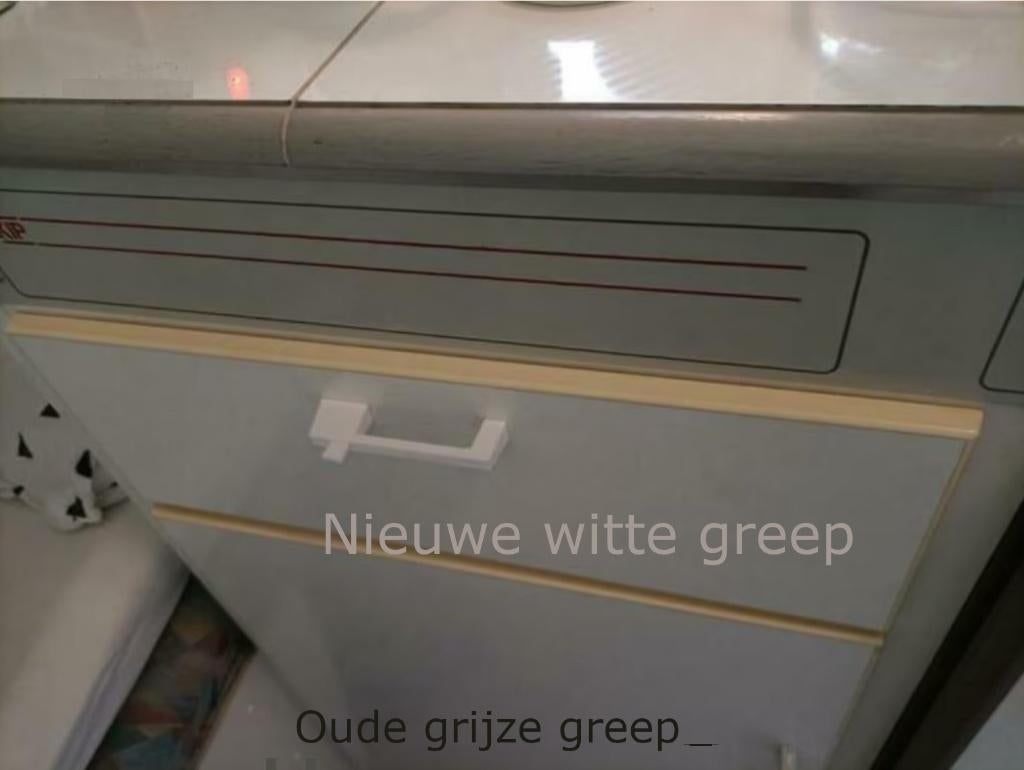 kast greepjes hand grepen KIP caravan bouwjaar rond 1990, Caravans en Kamperen, Caravan accessoires, Nieuw, Verzenden