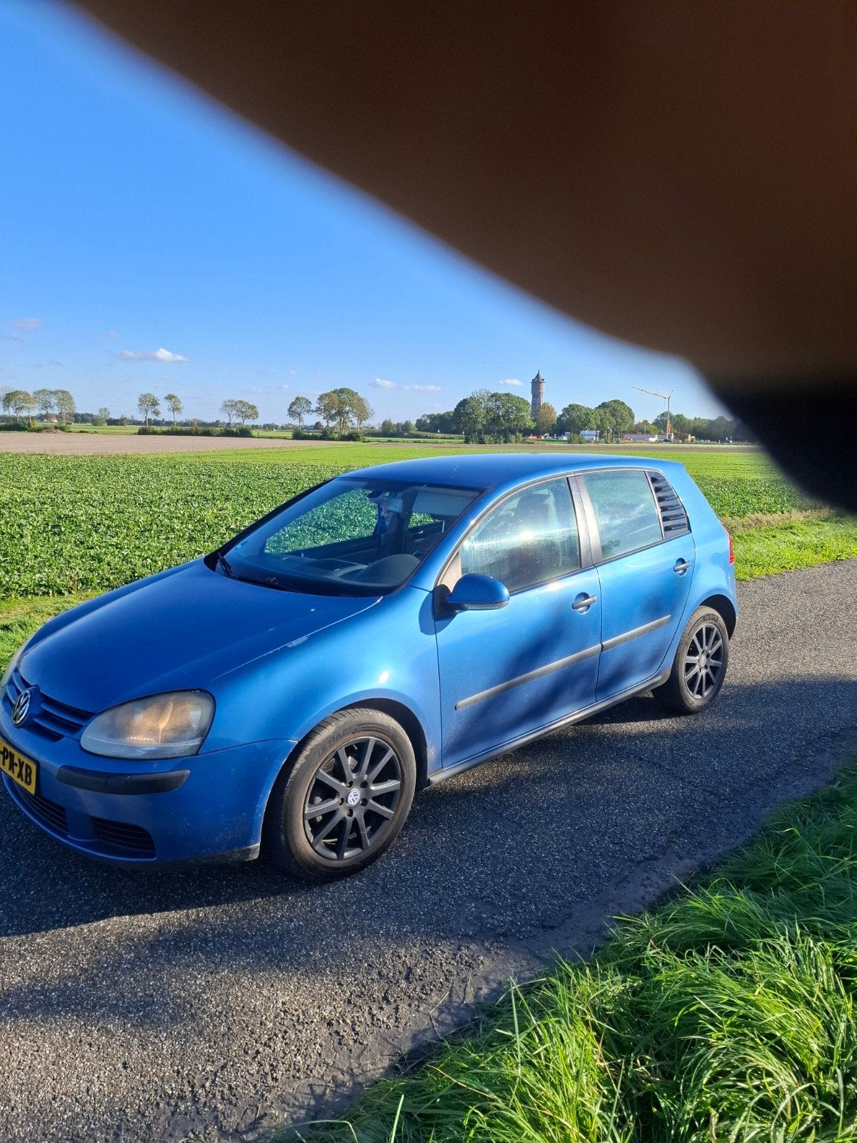 Volkswagen Golf 1.6 16V FSI 85KW 5D 2003 Blauw, Auto's, Voorwielaandrijving, 4 cilinders, Blauw, 1200 kg
