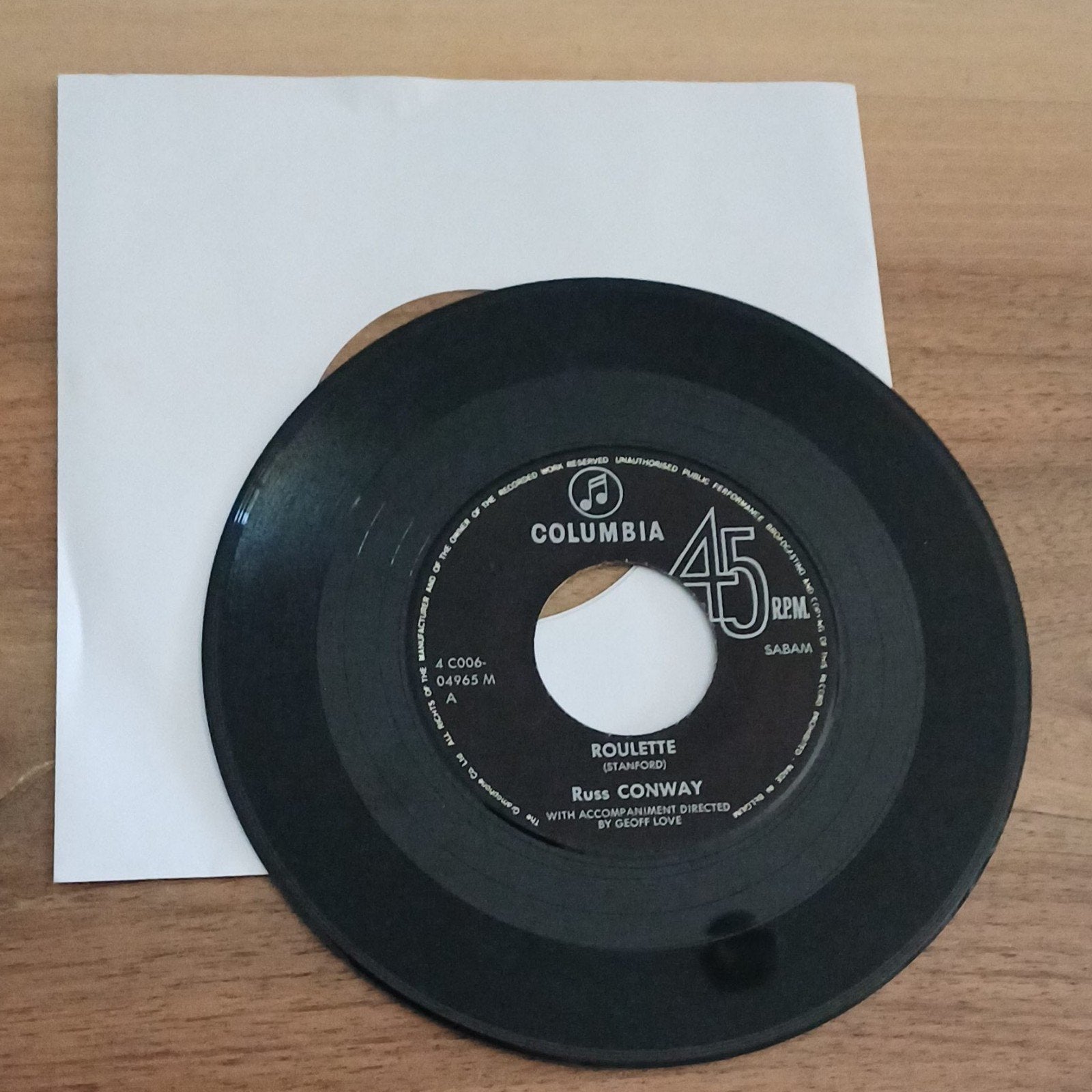 Russ Conway, Cd's en Dvd's, Vinyl Singles, Ophalen of Verzenden, Zo goed als nieuw, Pop