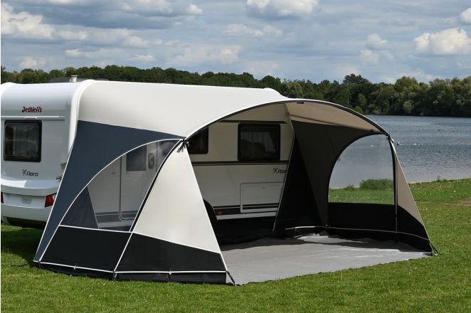 Unico luifel Verona de luxe Omloop is 992/ maat 14, Caravans en Kamperen, Ophalen of Verzenden, Zo goed als nieuw