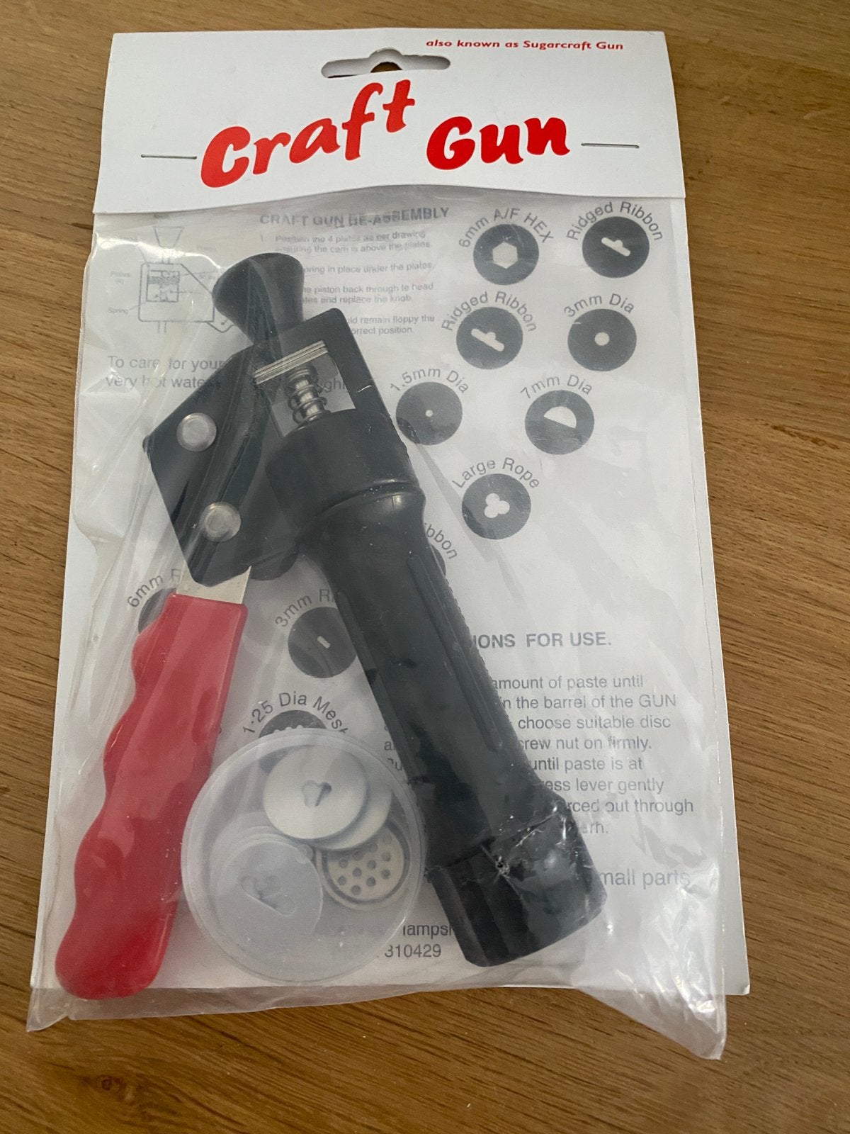 Craft gun - taart decoratie maken met fondant, Ophalen of Verzenden, Nieuw, Taarten of Cupcakes, Versiering