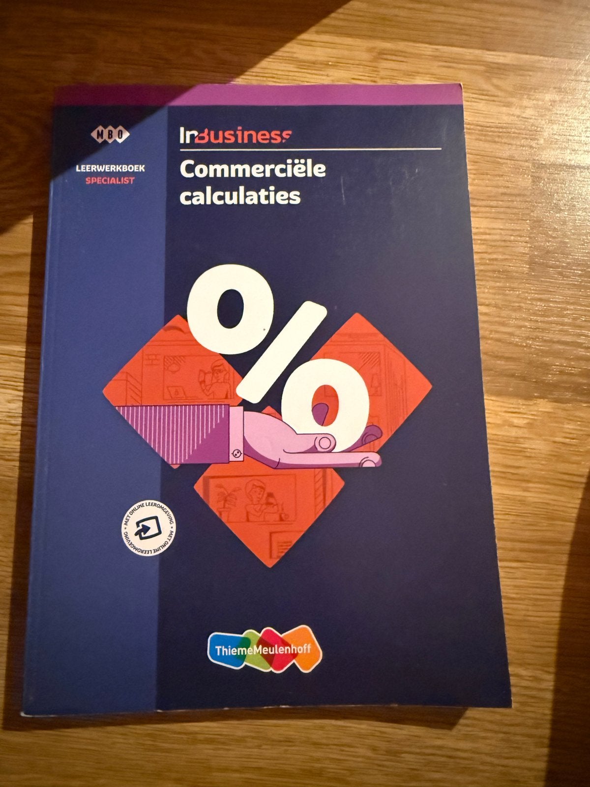 InBusiness Commerciële calculaties MBO Leerwerkboek, Verzenden, Zo goed als nieuw, Overige niveaus, Bedrijfseconomie of M&O