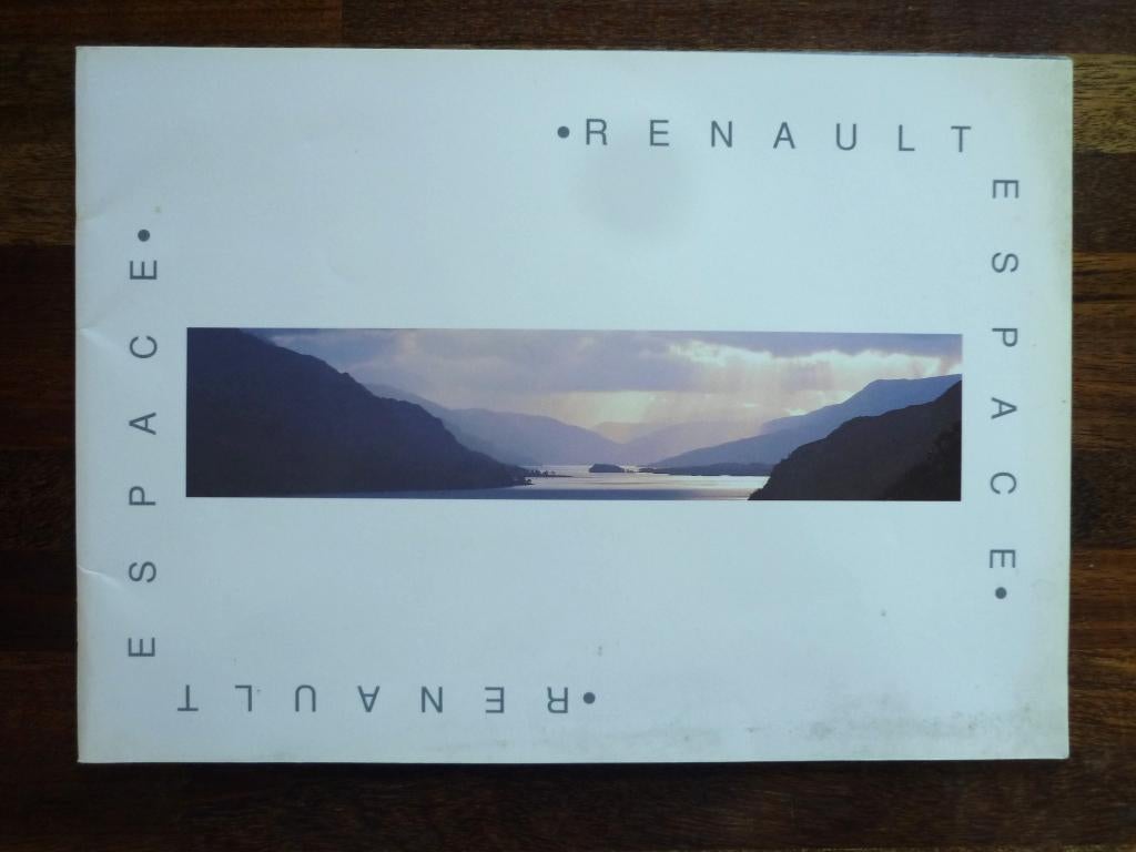 Renault Espace (1994), Boeken, Auto's | Folders en Tijdschriften, Zo goed als nieuw, Renault, Ophalen of Verzenden