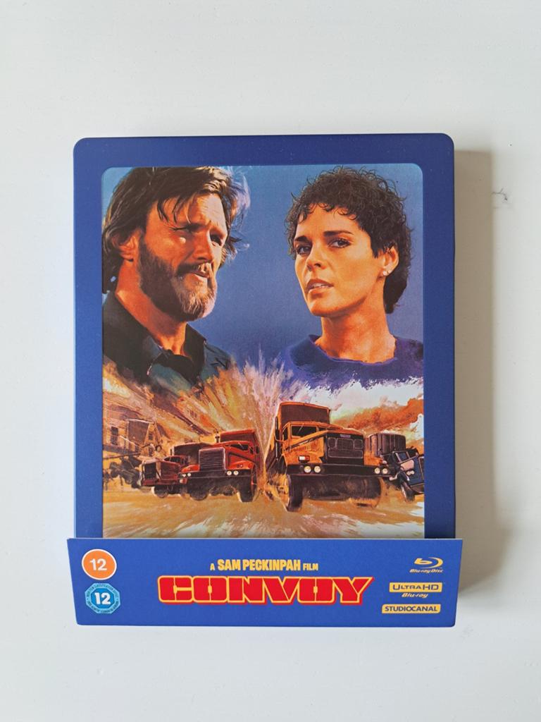 Convoy (Sam Peckinpah) 4K UHD Steelbook [StudioCanal], Ophalen of Verzenden, Zo goed als nieuw, Actie