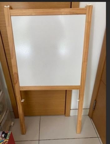 schoolbord  in prima staat, Ophalen of Verzenden, Zo goed als nieuw, Krijtbord