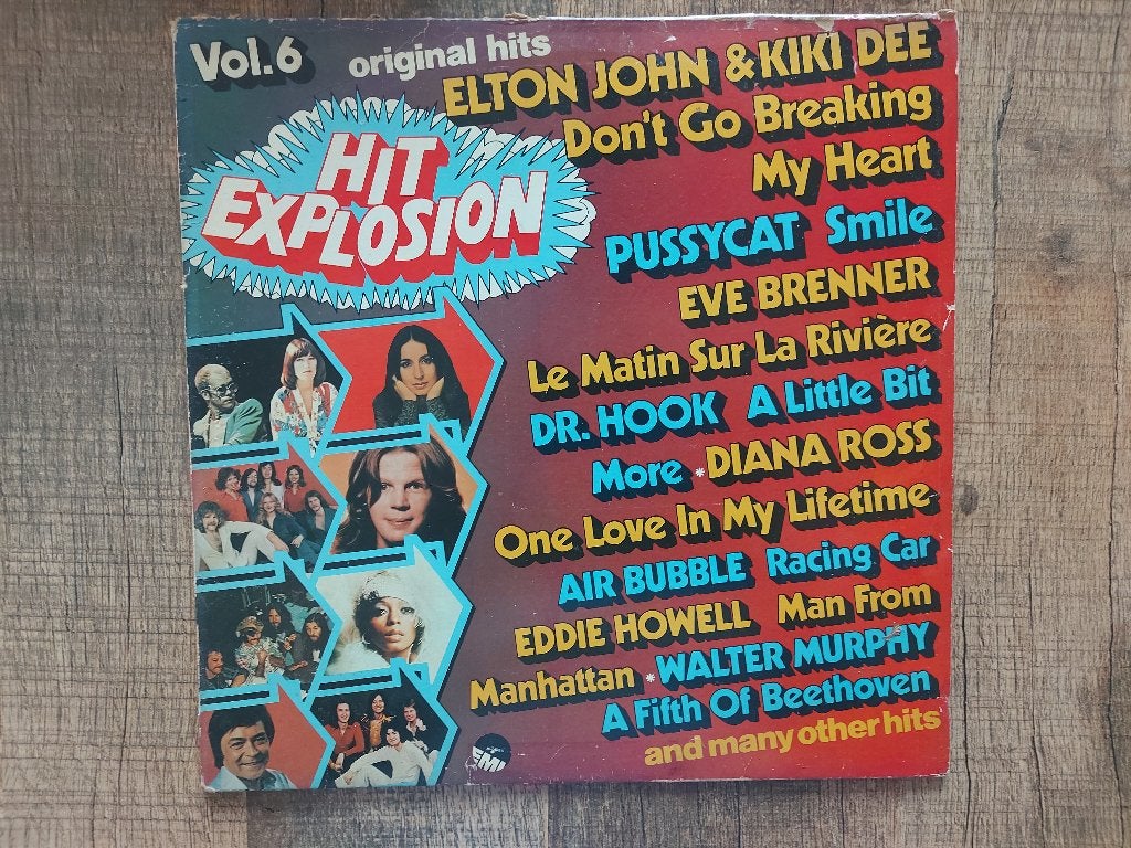 LP Hitexplosion 6 / Various artists (1976), LP, Gebruikt, Ophalen of Verzenden, Pop