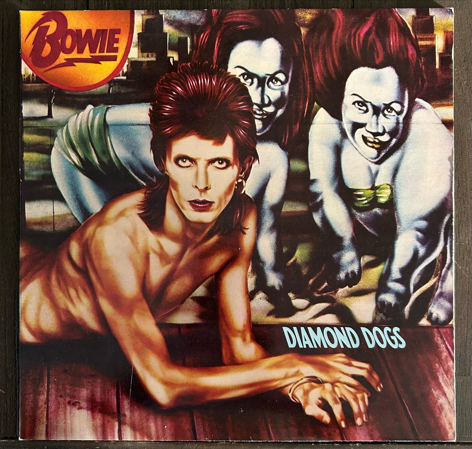 David Bowie - Diamond Dogs (Nederlandse persing 1974), Gatefold hoes, Ophalen of Verzenden, Gebruikt, 12 inch