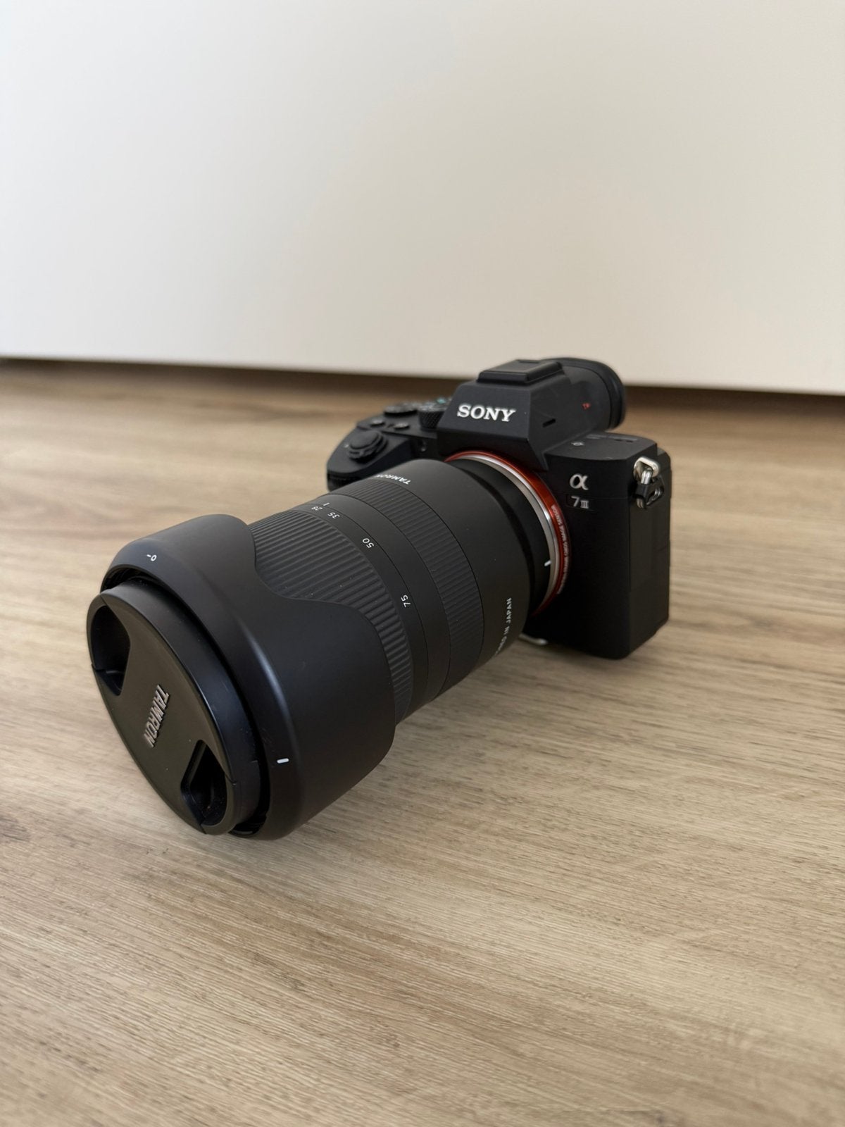 Z.g.a.n.! Sony A7III + Tamron 28-75mm F/2.8 Di III RXD, Ophalen of Verzenden, Zo goed als nieuw, Sony, 20x of meer