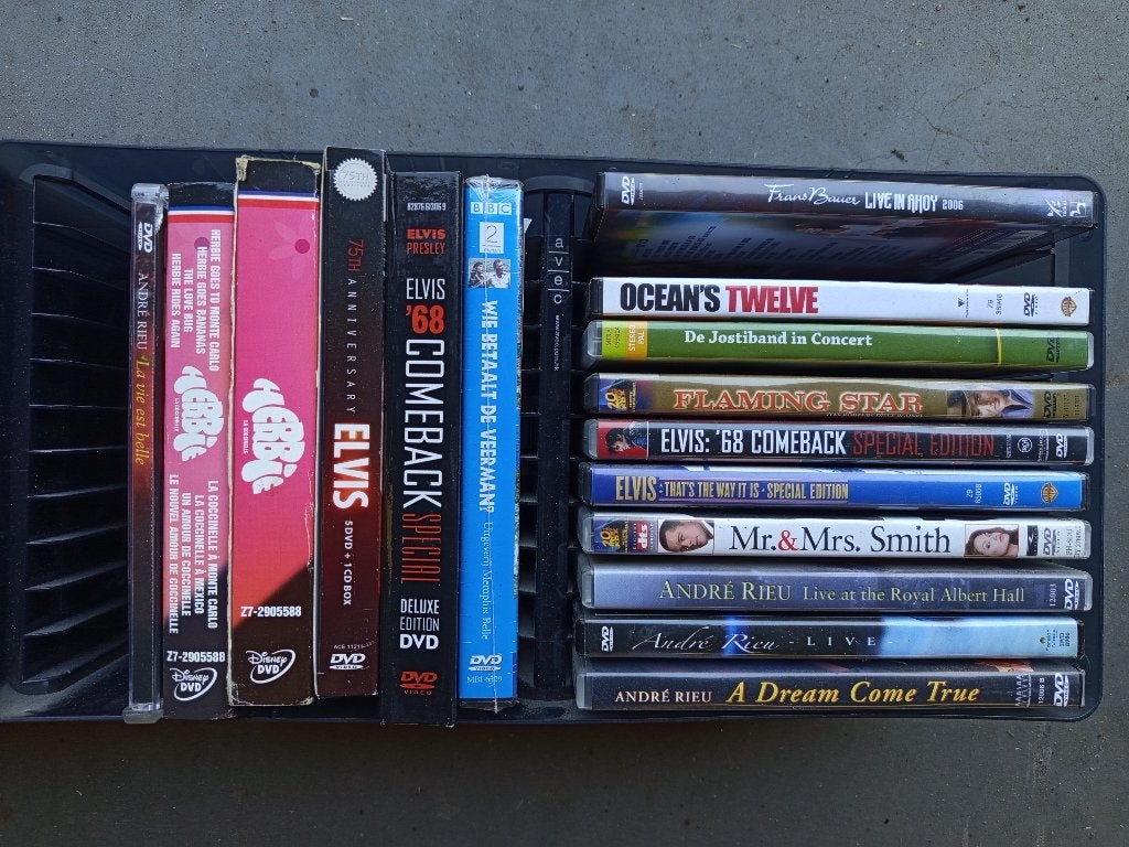 Diverse DVD`s, Cd's en Dvd's, Alle leeftijden, Ophalen, Gebruikt