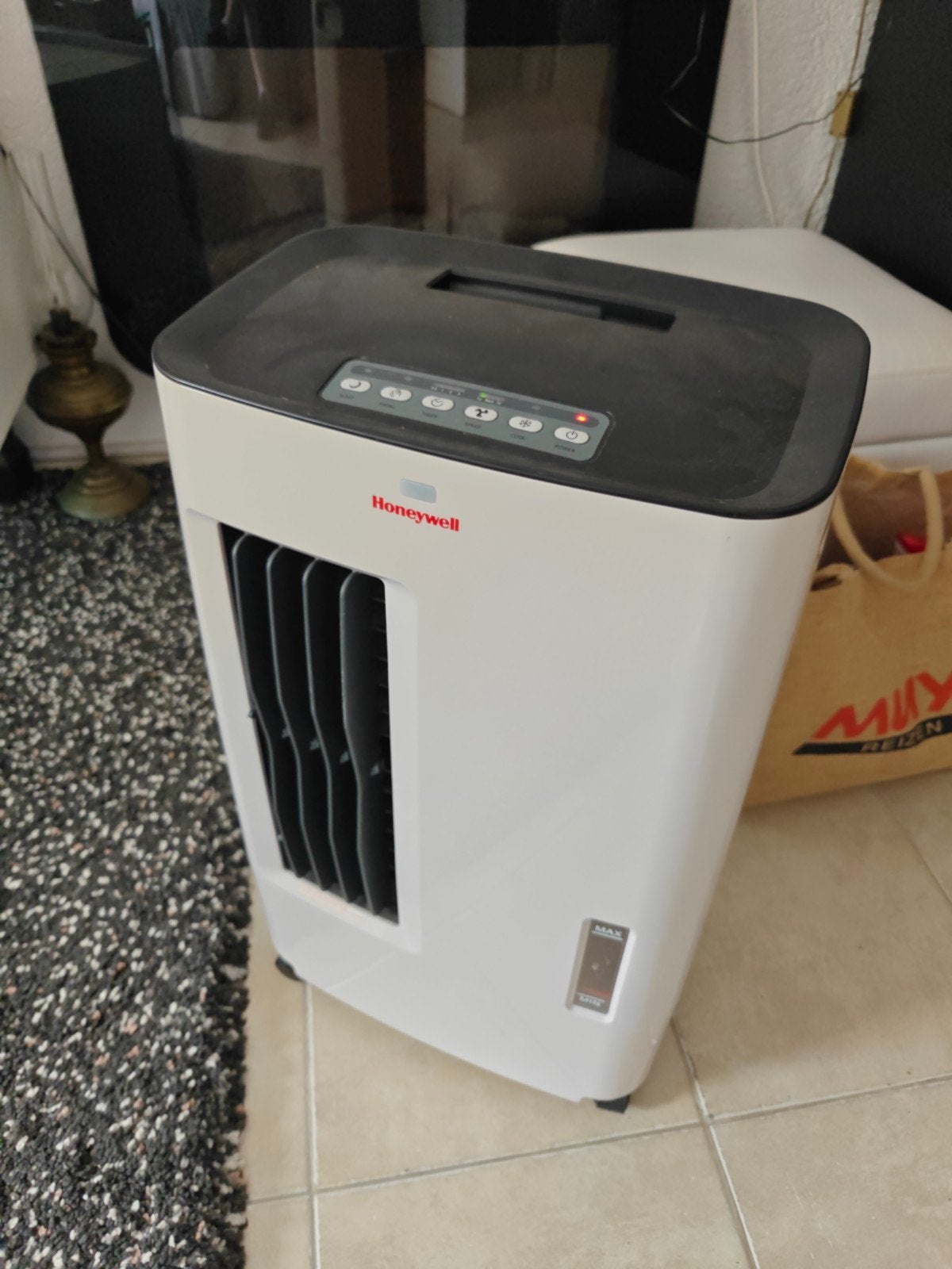 air-cooler, Witgoed en Apparatuur, Airco's, Ophalen, Minder dan 60 m³, 3 snelheden of meer, Zo goed als nieuw