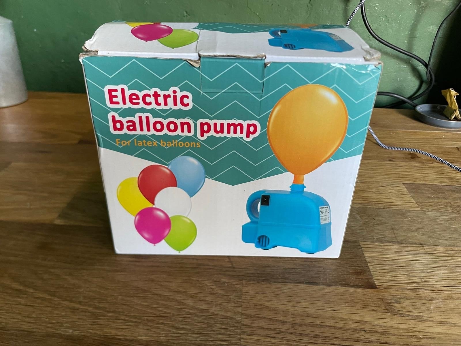 Elektrische ballonnenpomp, Ophalen of Verzenden, Nieuw, Feestartikel, Verjaardag