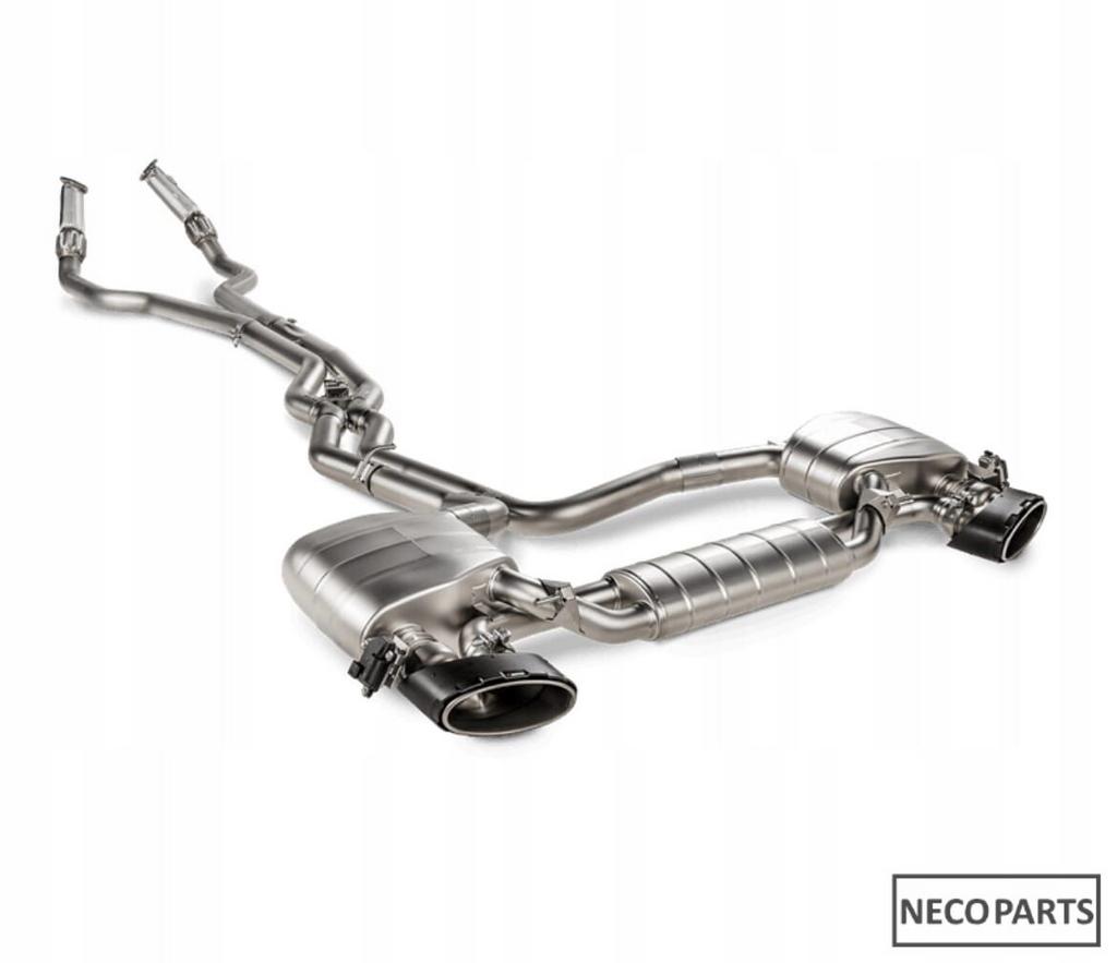 AUDI RS6 C8 AKRAPOVIC UITLAAT OPF GPF ORGINEEL, Ophalen of Verzenden, Gebruikt, Audi