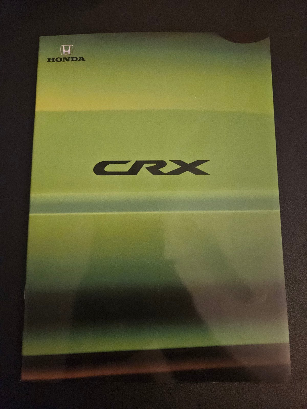 Brochure Honda CRX 1992, Ophalen of Verzenden, Zo goed als nieuw, Honda