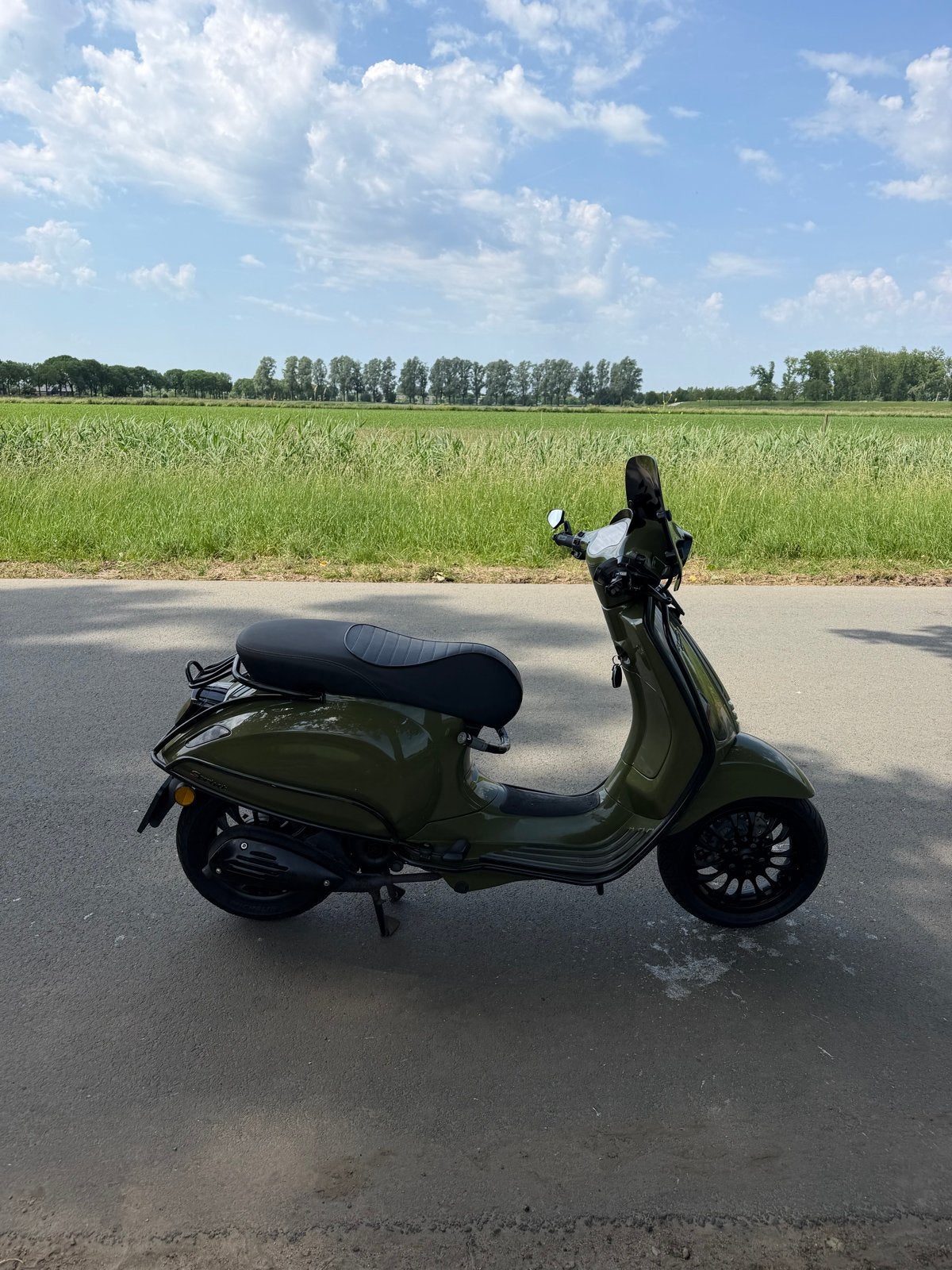 Vespa Sprint 2015 Urban green - Goede Staat, Gebruikt, Overige modellen, Maximaal 45 km/u, Ophalen of Verzenden