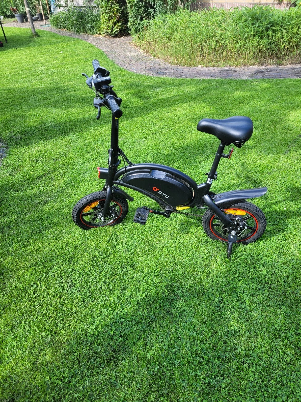Elektrische vouwfiets dyu d3f, Ophalen of Verzenden, Zo goed als nieuw