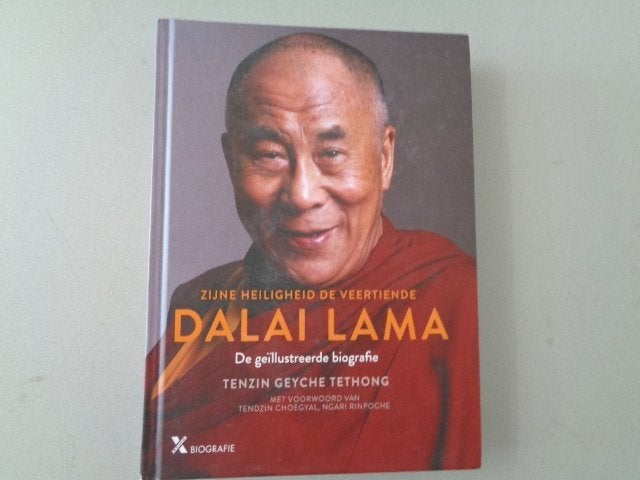 Zijne Heiligheid de Veertiende Dalai Lama - Geïll. Biografie, Esoterie en Spiritualiteit, Tenzin Geyche Tethong, Ophalen of Verzenden
