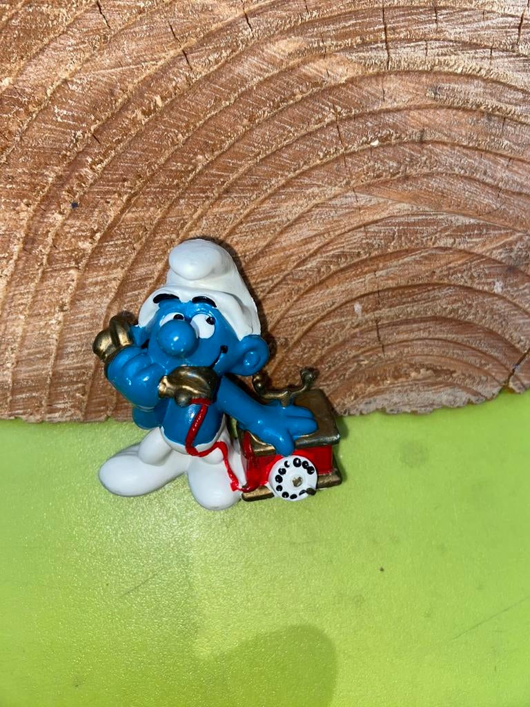 Smurfen telefoon smurf, Verzamelen, Smurfen, Ophalen of Verzenden, Zo goed als nieuw, Verschillende Smurfen