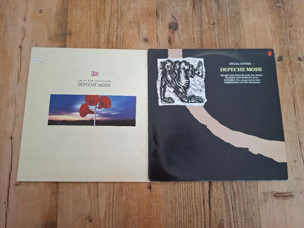 Depeche Mode set – LP + 12” + 7 singles, Ophalen, Gebruikt, 12 inch