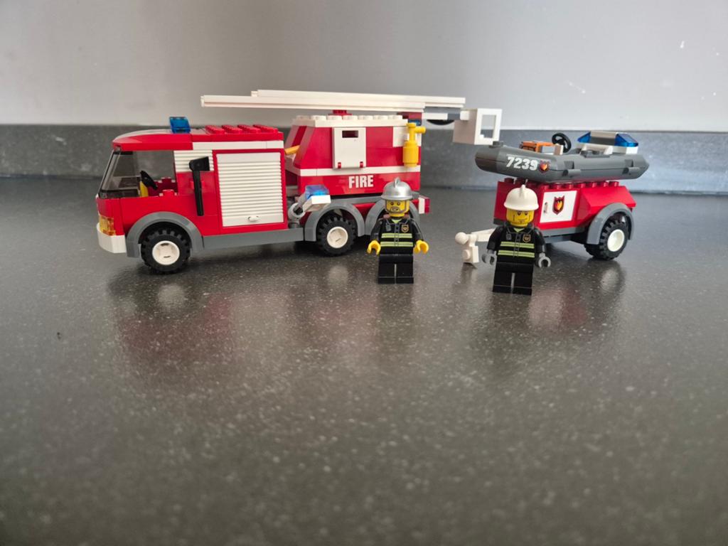 Lego city 7239, Lego, Ophalen of Verzenden, Complete set, City