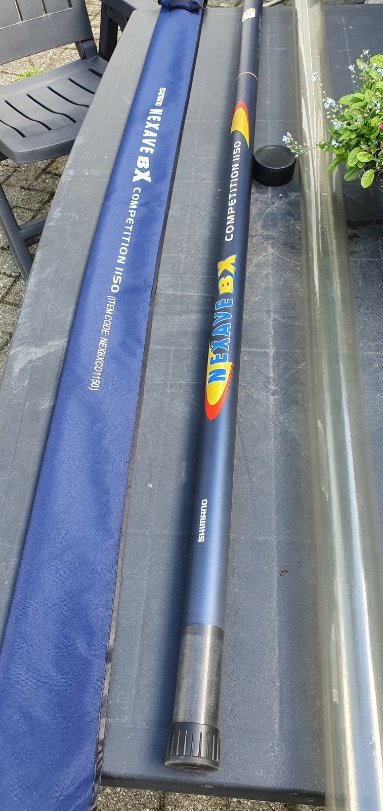 shimano hengel van karbon  lengte  1150, Watersport en Boten, Ophalen, Nieuw