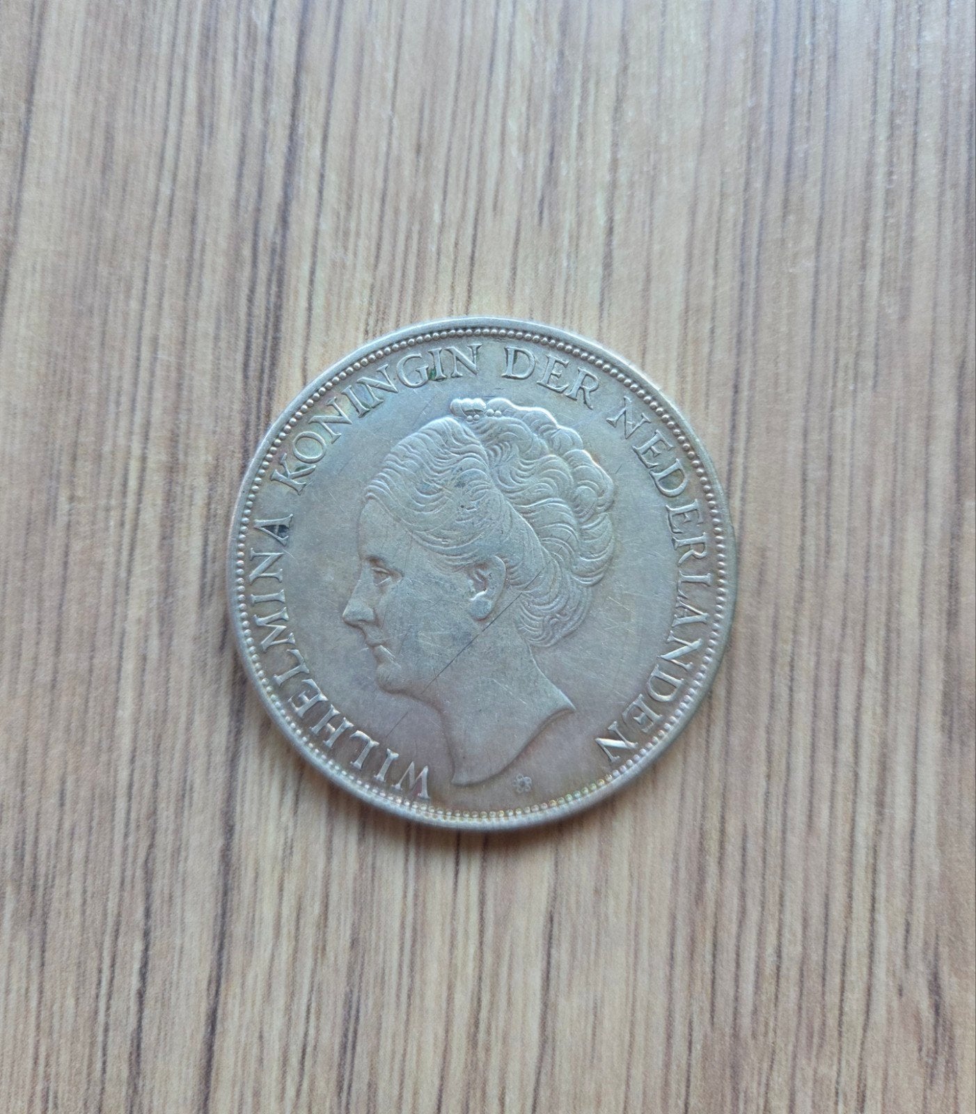 2½ Gulden 1943D Wilhelmina Zilver – Rijksdaalder, Ophalen of Verzenden, Zilver