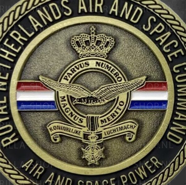 Coin Luchtmacht, Ophalen of Verzenden, Luchtmacht, Nederland, Kunstobject