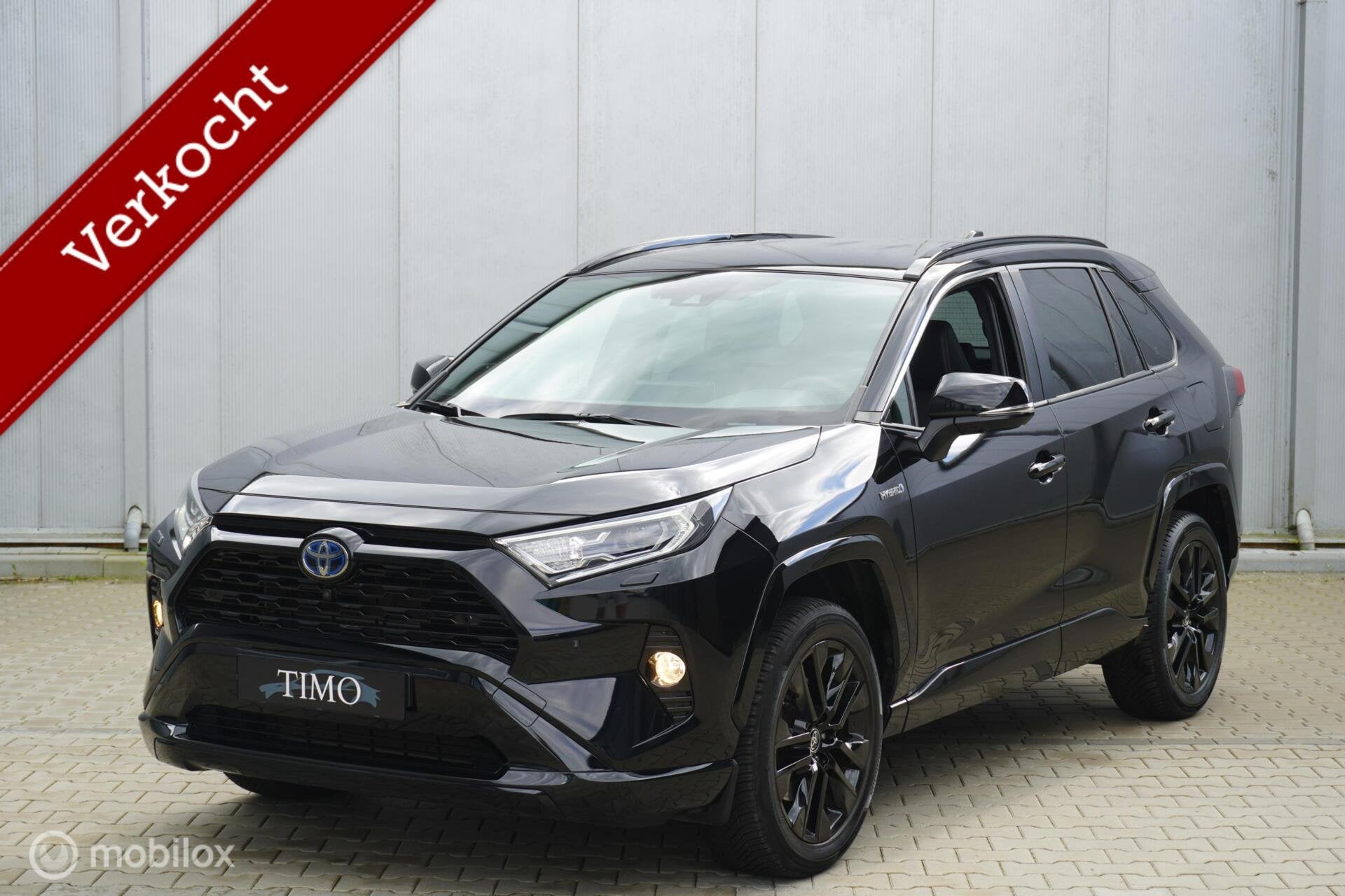 Toyota RAV4 2.5 Hybrid AWD Black Edition, Automaat, Dealer onderhouden, Gebruikt, 4 cilinders