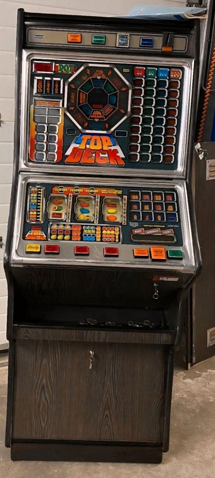 gezocht!!! barcrest top deck/ top action/ nudge up gokkasten, Euro, Ophalen of Verzenden