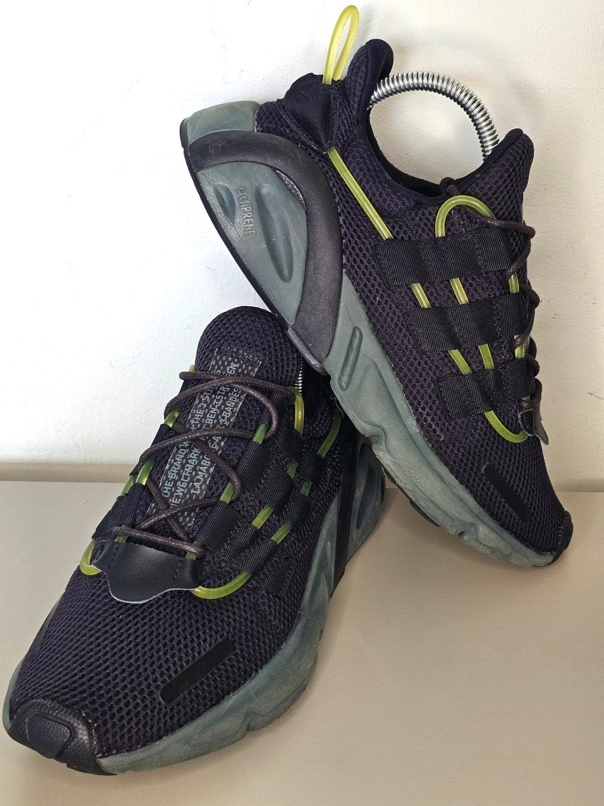 Adidas LXCON Sneakers EU40 - Zwart/Groen, Adidas, Zwart, Ophalen of Verzenden, Sneakers of Gympen