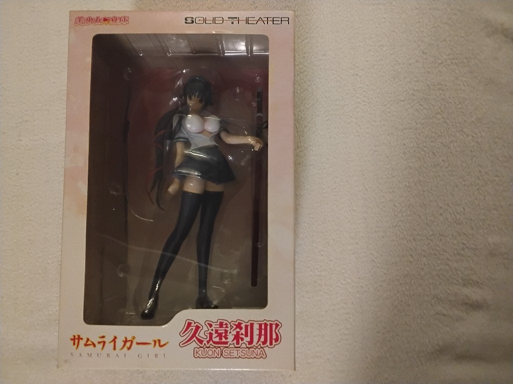 Solid Theater Samurai Girl Kuon Setsuna 1/7 Scale PVC Figure, Verzamelen, Ophalen of Verzenden, Zo goed als nieuw