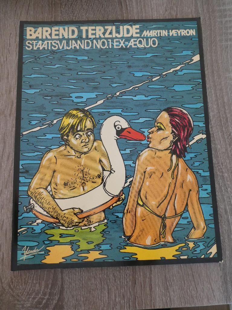 Barend Terzijde - staatsvijand No. 1 ex-aequo, Eén stripboek, Ophalen of Verzenden, Gelezen