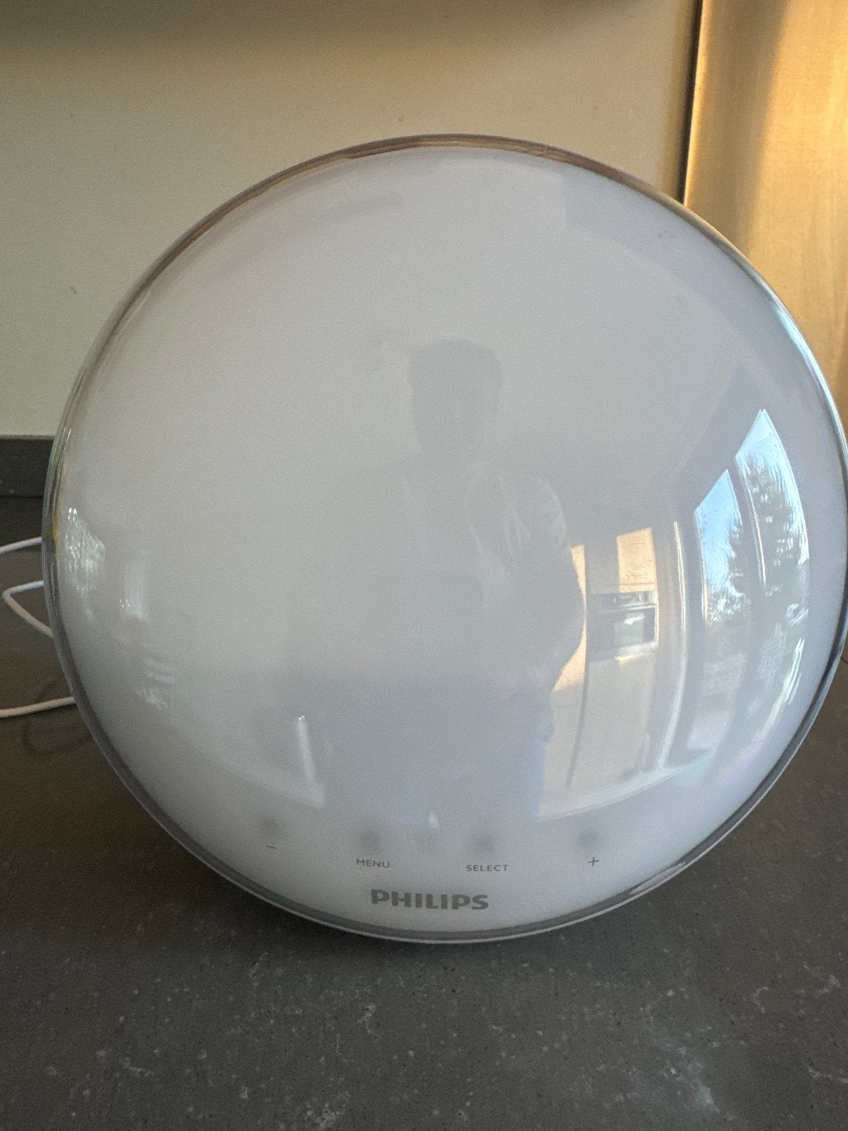 Philips Wake-up Light HF3520 - Lichtwekker, Witgoed en Apparatuur, Wekkers, Ophalen of Verzenden, Zo goed als nieuw, Digitaal