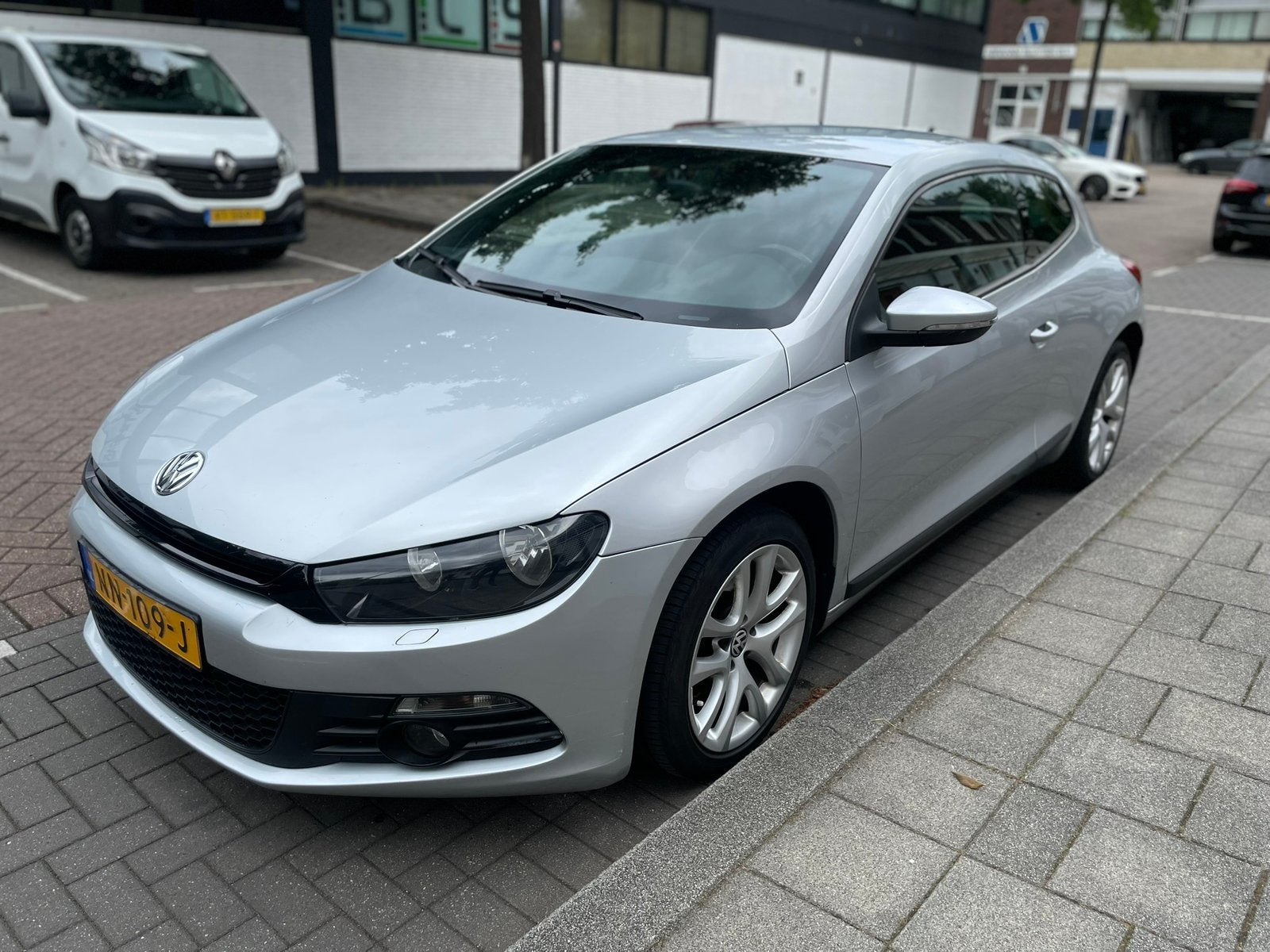 SCHERP GEPRIJSD Volkswagen Scirocco 1.4 TSI 118KW 2008 Grijs, Auto's, Volkswagen, Zwart, 4 cilinders, Leder en Stof, Handgeschakeld