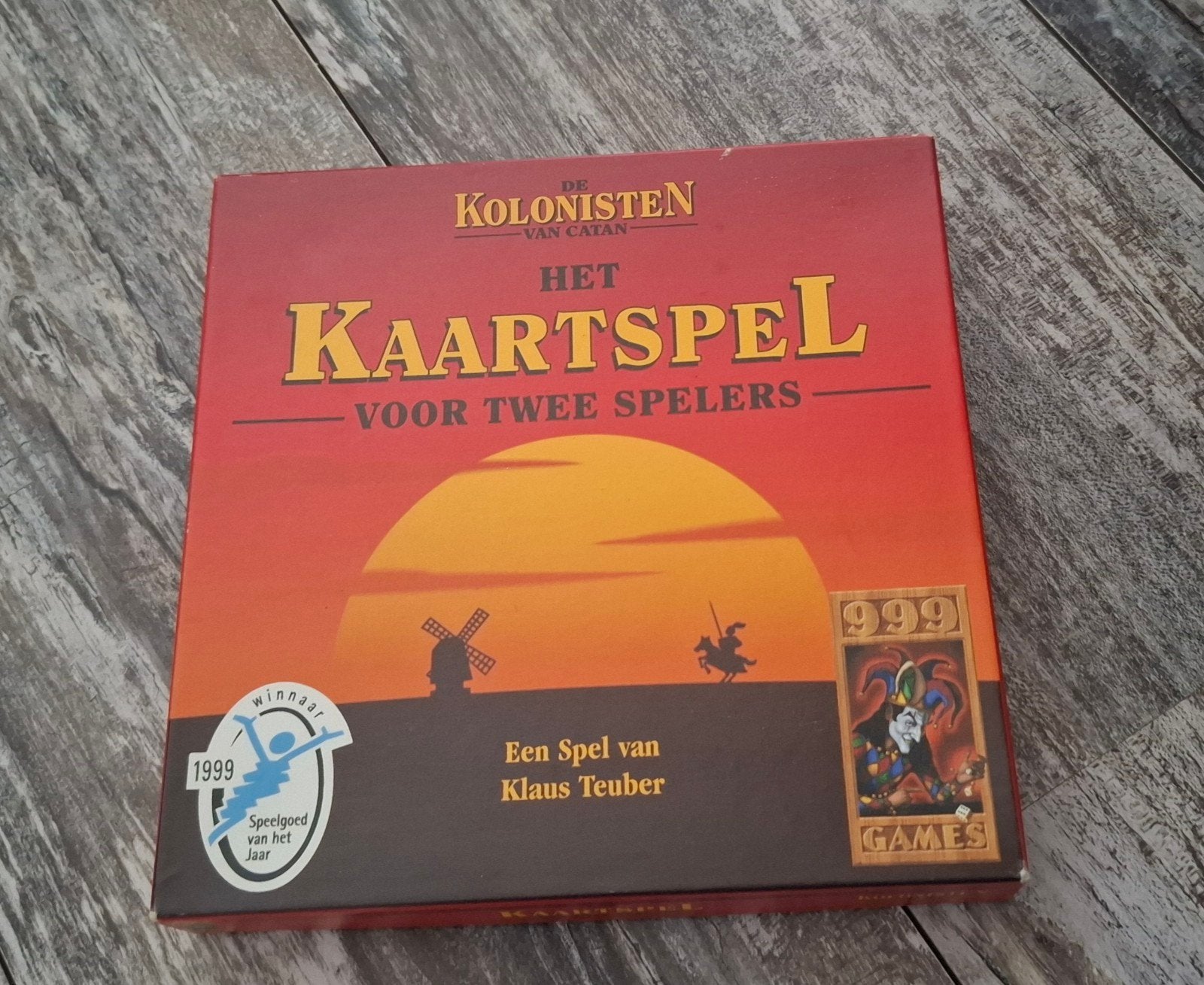 Kolonisten van Catan: Het Kaartspel voor Twee Spelers, Een of twee spelers, Ophalen of Verzenden, Gebruikt, 999 Games